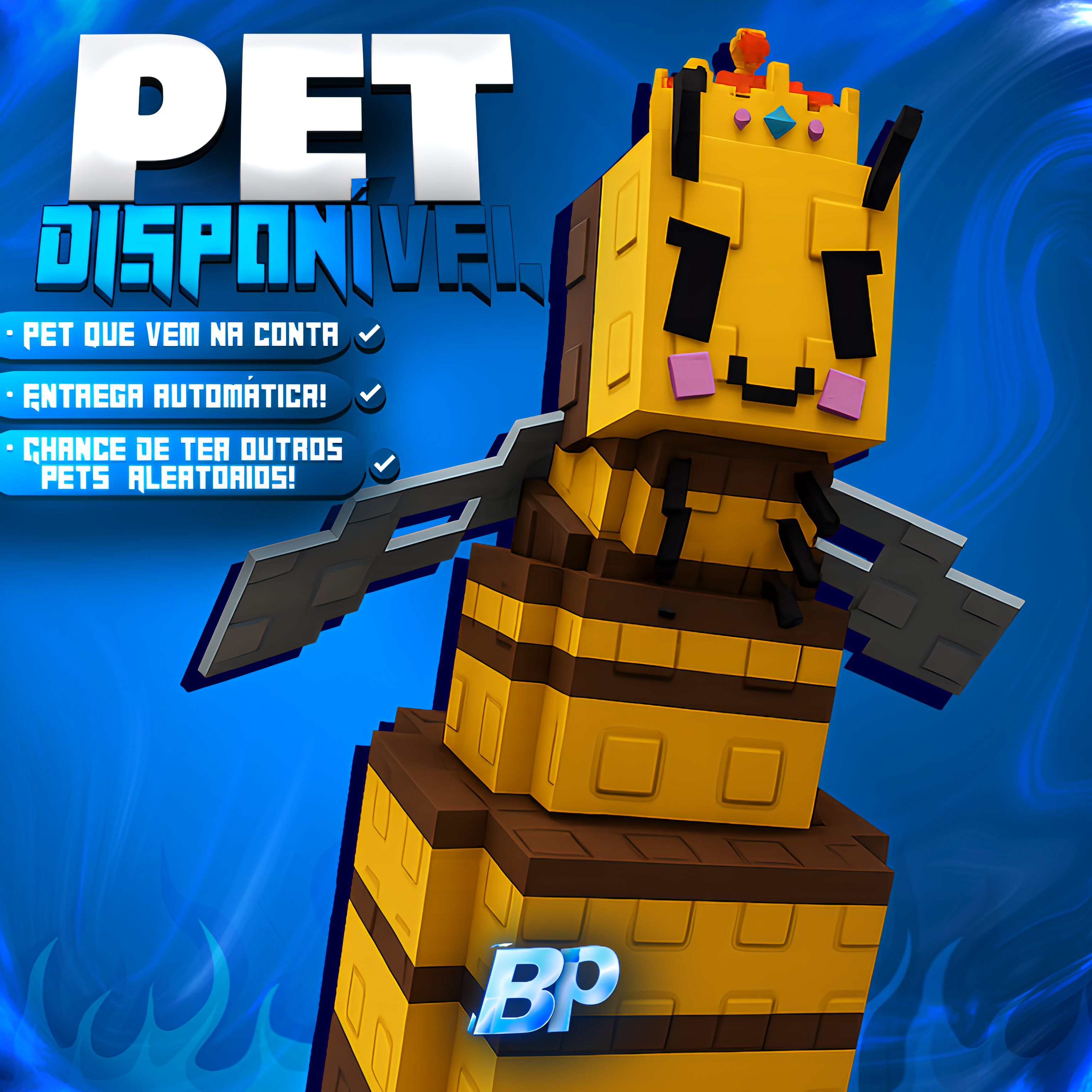 🐝 PET ABELHA RAINHA!